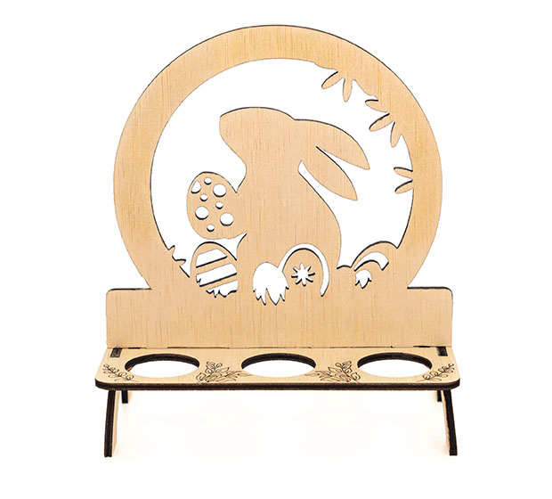 Suport 6 ouă de Paște dreptunghiular - imagine 3