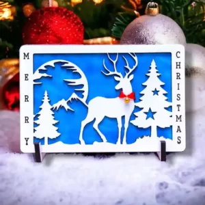 Ramă decorativă „Merry Christmas” M1