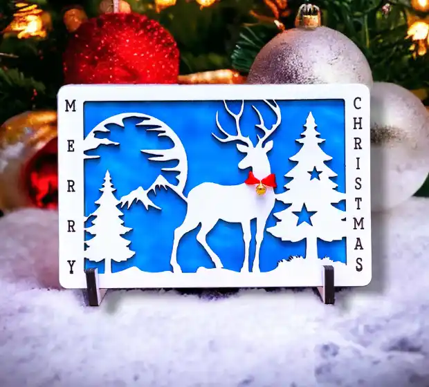 Ramă decorativă „Merry Christmas” M1