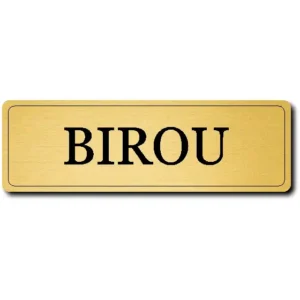 Plăcuță gravată BIROU